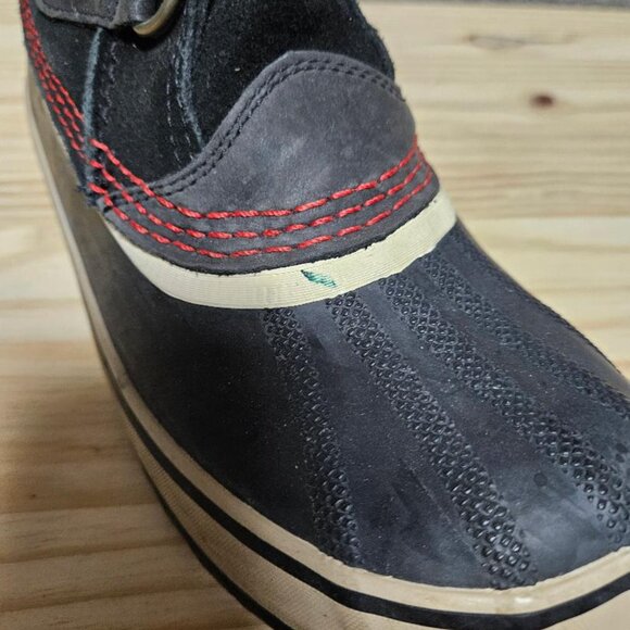 Sorel Joan of Arctic Black Winter Snow Fur Boots - Picture 3 of 11